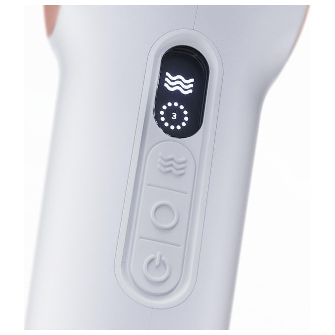 Therabody TF02222-01 TheraFace Pro Dispositivo Multifunzione per la Salute del Viso con Terapia a Percussione Microcorrente LED e Pulizia Profonda colore Bianco