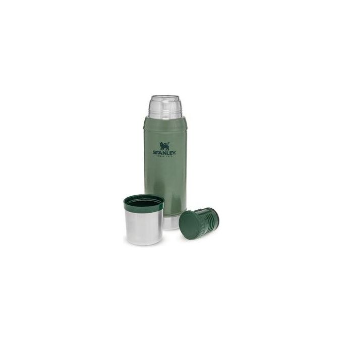 Stanley 10-01612-027 Classic Thermos 0,75 L Acciaio Inox con Coperchio a Pompa e Tazza Inclusa colore Verde