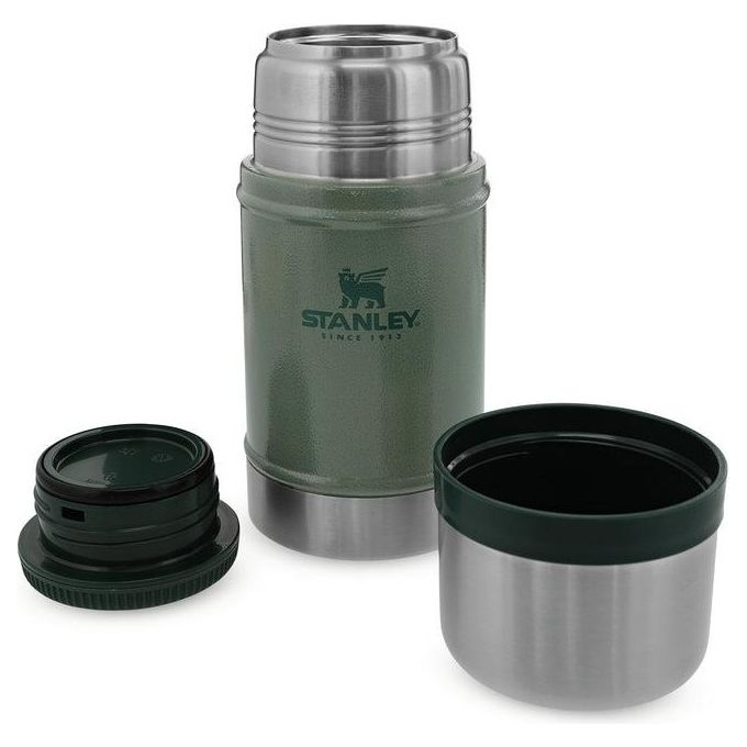 Stanley 10-07936-003 Classic Thermos e Recipiente Isotermico 0,7 L Acciaio Inossidabile Ermetico con Coperchio a Tazza colore Verde