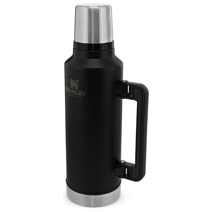 STANLEY 10-07934-004 Classic Legendary Thermos 1.9L Mantiene la Temperatura 45 Ore Senza BPA Acciaio Inox colore Nero