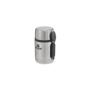 STANLEY 10-01287-032 Adventure Food Jar in Acciaio Inossidabile 0.53 L con Forchetta Integrata colore Argento