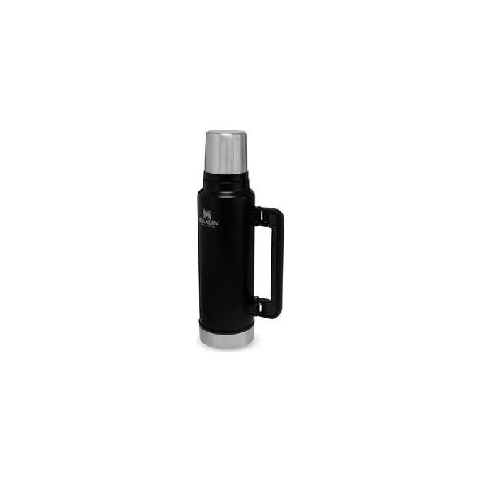 STANLEY 10-08265-002 Classic Bottiglia Termica 1.4 L Acciaio Inox Mantieni Caldo 40 Ore Freddo 35 Ore colore Nero