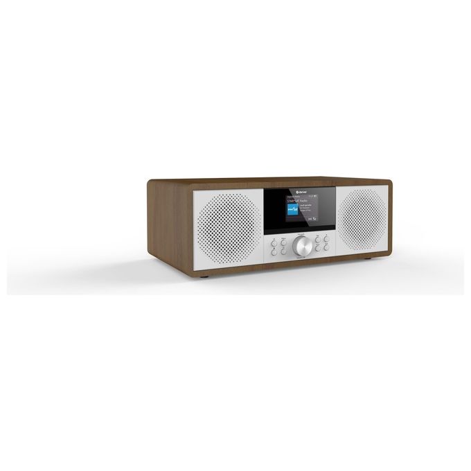 Denver MIR-270DW Radio Internet DAB+ FM CD Bluetooth 5.0 Wi-Fi 2x10W RMS colore Marrone