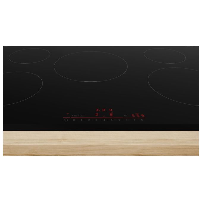 Bosch PIV831HB1E Serie 6 Piano cottura a induzione 80 cm 5 zone touch PowerBoost Wi-Fi Home Connect colore Nero