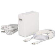LMP W127153584 Adattatore di Alimentazione USB-C 96W 87W Power Delivery 3.0 con Cavo USB-C 1,5 m incluso colore Bianco
