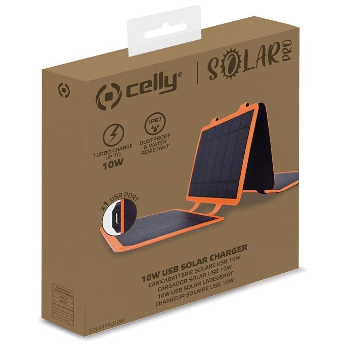 Celly SOLARPRO10W Solar Panel Pro 10W