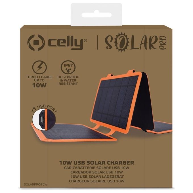 Celly SOLARPRO10W Solar Panel Pro 10W