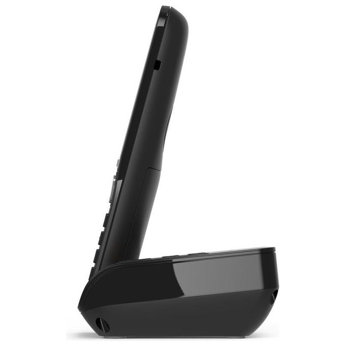 Gigaset L36852-H3021-B114 COMFORT 550A Telefono Cordless Trio Segreteria Vivavoce Display 2.2'' 200 Contatti colore Nero