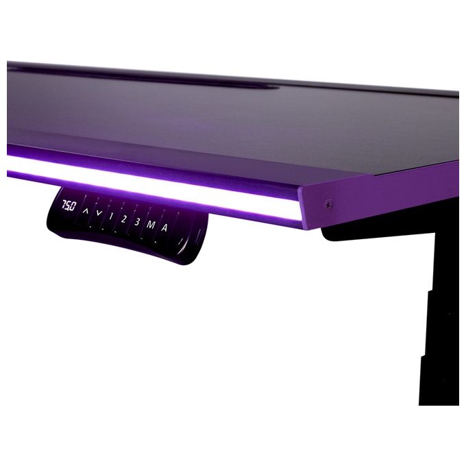 Cooler Master CMI-GD160-PRAE1-EU GD160 Scrivania Gaming ARGB Regolabile in Altezza 65 130 cm 160x75 cm Portata 100 Kg colore Nero