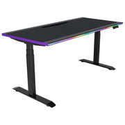 Cooler Master CMI-GD160-PRAE1-EU GD160 Scrivania Gaming ARGB Regolabile in Altezza 65 130 cm 160x75 cm Portata 100 Kg colore Nero