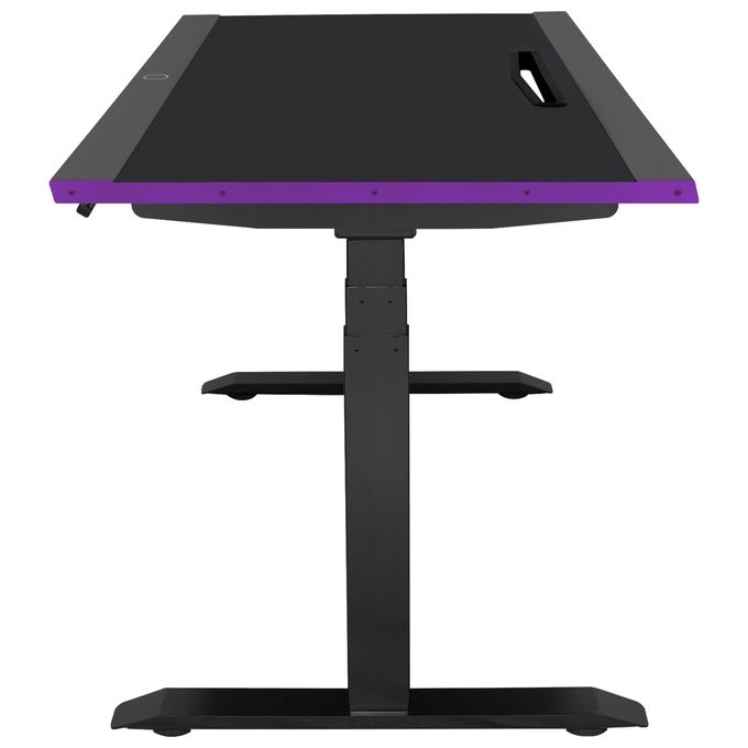 Cooler Master CMI-GD160-PRAE1-EU GD160 Scrivania Gaming ARGB Regolabile in Altezza 65 130 cm 160x75 cm Portata 100 Kg colore Nero