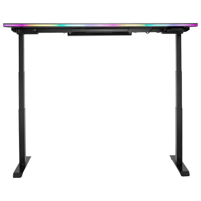 Cooler Master CMI-GD160-PRAE1-EU GD160 Scrivania Gaming ARGB Regolabile in Altezza 65 130 cm 160x75 cm Portata 100 Kg colore Nero