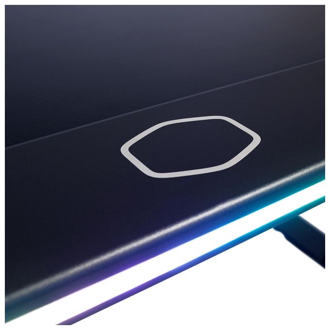 Cooler Master CMI-GD160-PRAE1-EU GD160 Scrivania Gaming ARGB Regolabile in Altezza 65 130 cm 160x75 cm Portata 100 Kg colore Nero