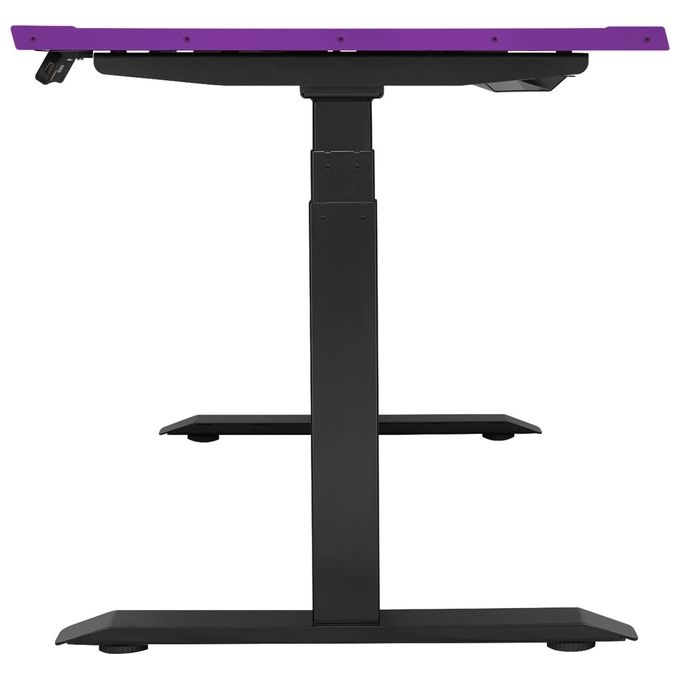 Cooler Master CMI-GD160-PRAE1-EU GD160 Scrivania Gaming ARGB Regolabile in Altezza 65 130 cm 160x75 cm Portata 100 Kg colore Nero
