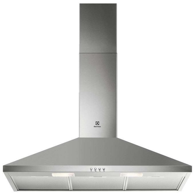 Electrolux LFC319X Cappa a Parete 90 cm 420 m³-h Classe D 66 dB Pulsanti colore Inox