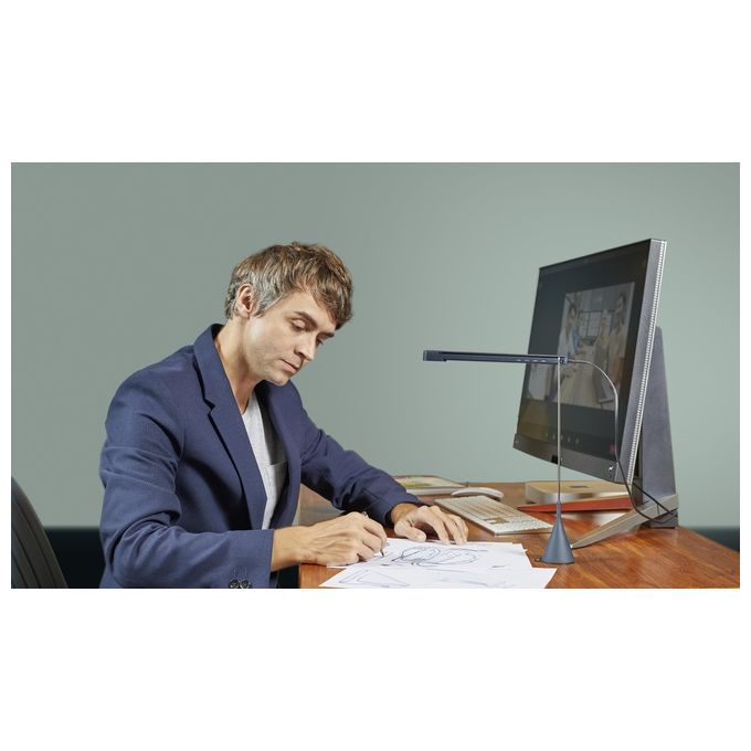 IPEVO 5-904-B-08-00 TOTEM 120 Telecamera per Videoconferenze Doppio Obiettivo 8 MP Risoluzione 4K Microfono Integrato Connessione USB-C Plug and Play Compatibile Windows MacOS Chromebook colore Nero