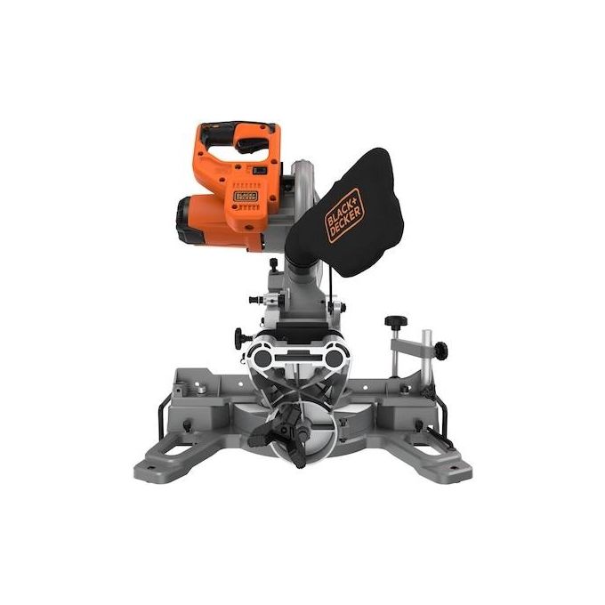 Black+Decker BES701-QS Troncatrice Radiale 1500 W lama 216 mm taglio 220x70 mm Line Shadow