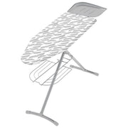 Colombo New Scal A142LB1W Turbo Asse da stiro 120x44 cm altezza regolabile 6 posizioni portacaldaia griglia rinforzata colore Grigio