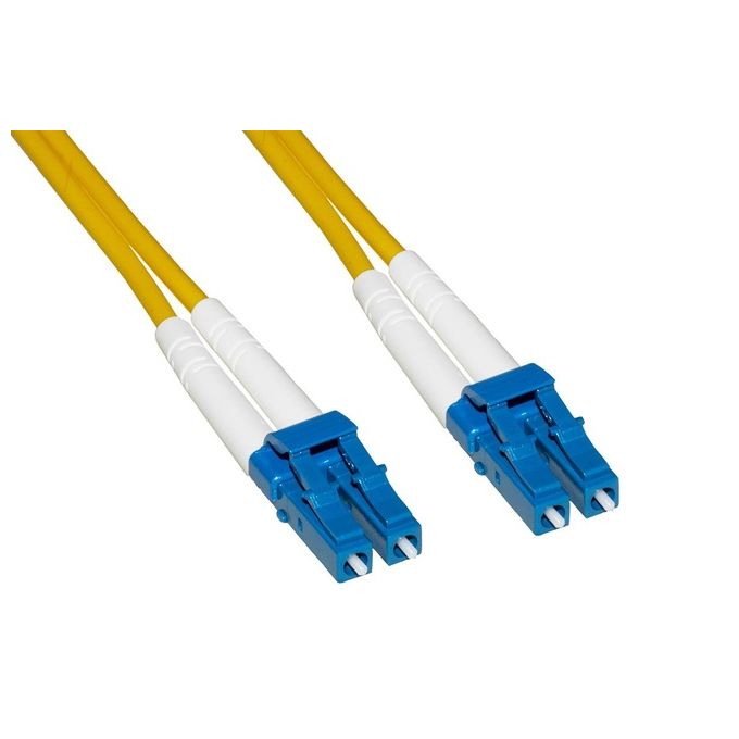 LINK Cavo Fibra Ottica LC a LC Singlemode Duplex 9-125 1mt per connessioni di rete ad alte prestazioni e affidabilita' garantita