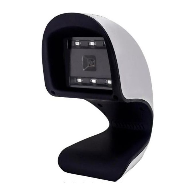 Nilox NX-CSM-2DUNL Lettore di Codici a Barre da Tavolo 2D USB CMOS Nero