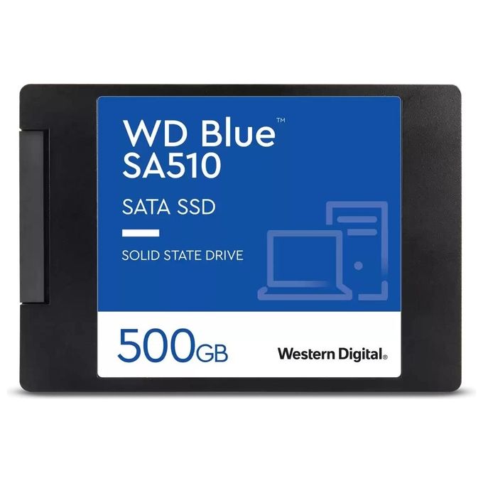 Western Digital WDS500G3B0A Blue SA510 SSD 2.5'' 500GB SATA III 560 MB-s 3D NAND TLC