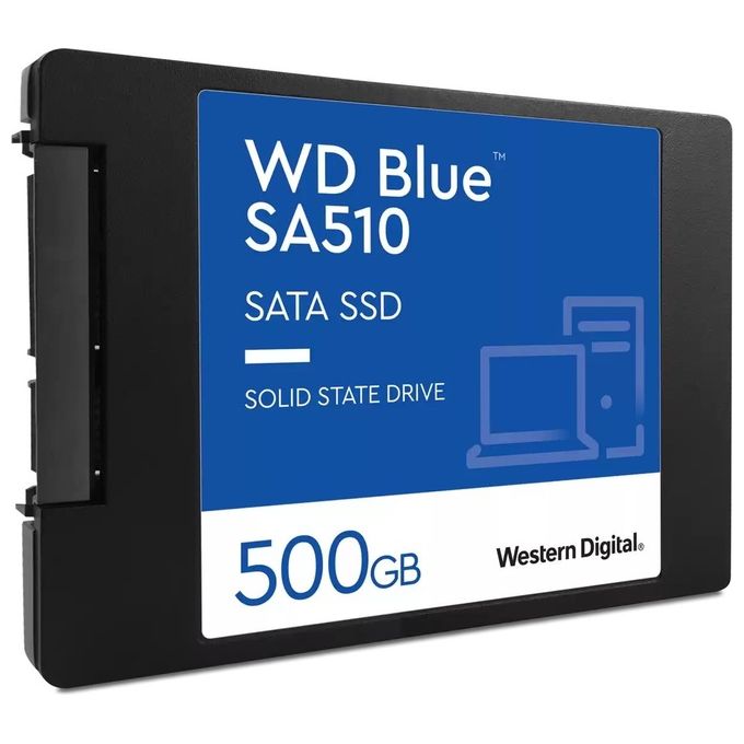 Western Digital WDS500G3B0A Blue SA510 SSD 2.5'' 500GB SATA III 560 MB-s 3D NAND TLC