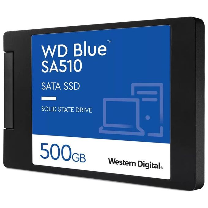 Western Digital WDS500G3B0A Blue SA510 SSD 2.5'' 500GB SATA III 560 MB-s 3D NAND TLC
