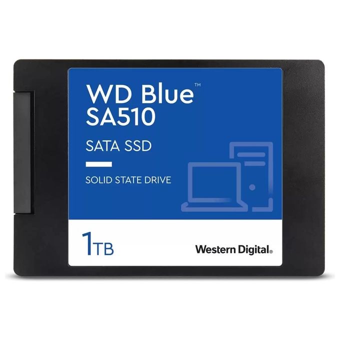 Western Digital WDS100T3B0A Blue SA510 SSD 2.5'' 1TB SATA III 560 MB-s Lettura 520 MB-s Scrittura