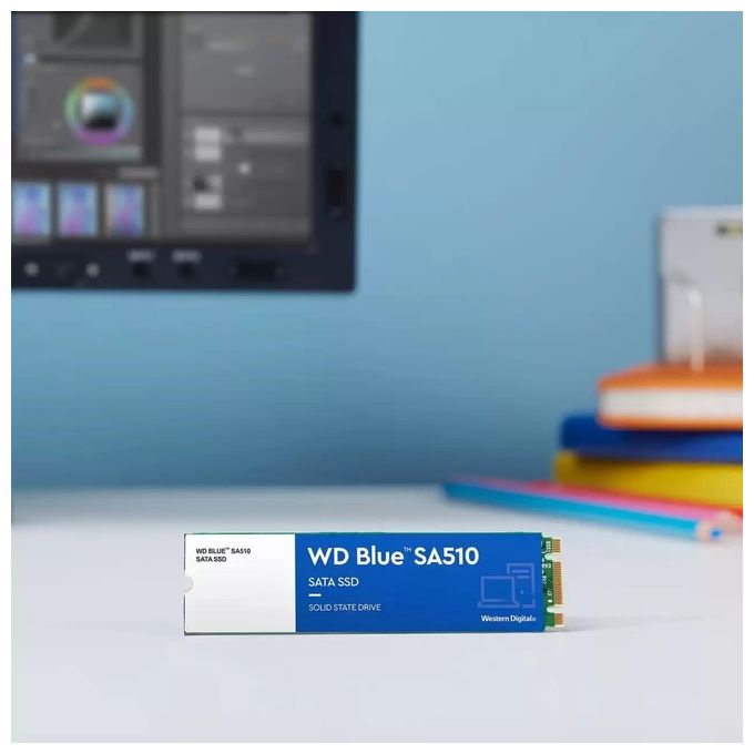 Western Digital WDS200T3B0B Blue SA510 SSD M.2 2 TB SATA III 560 MB-s 510 MB-s colore Nero