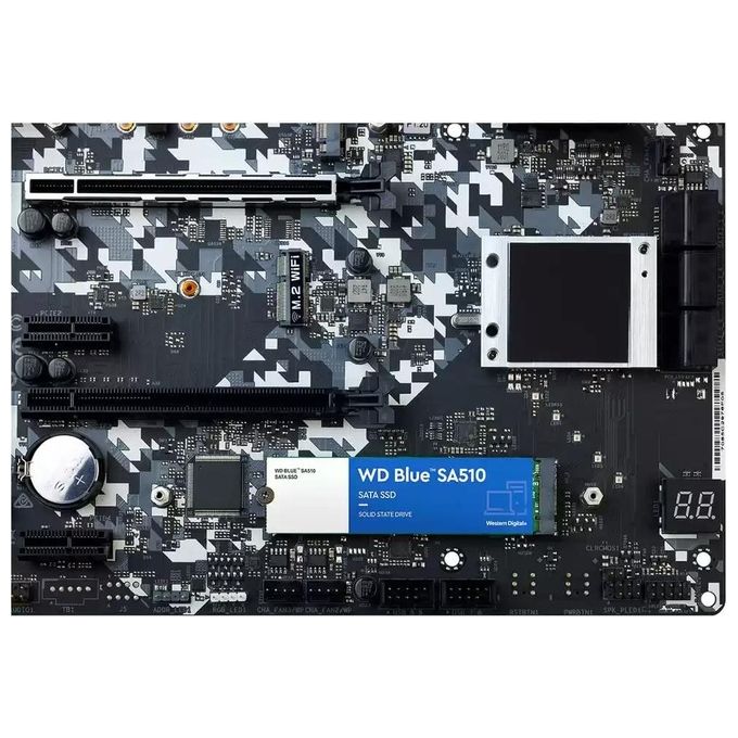 Western Digital WDS200T3B0B Blue SA510 SSD M.2 2 TB SATA III 560 MB-s 510 MB-s colore Nero