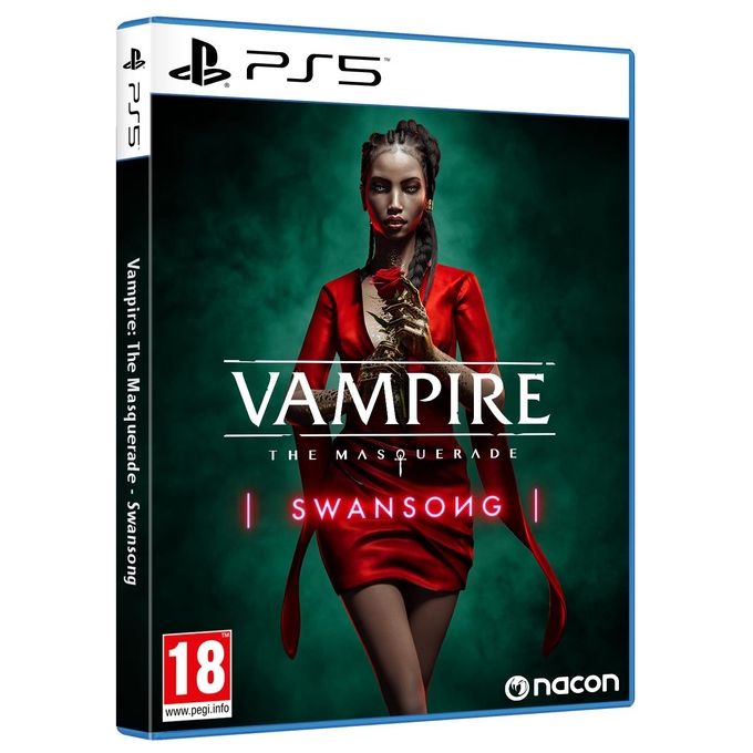 Nacon PS5VAMPIREIT Vampire The Masquerade Swansong Gioco di Ruolo Narrativo per PlayStation 5 colore Nero