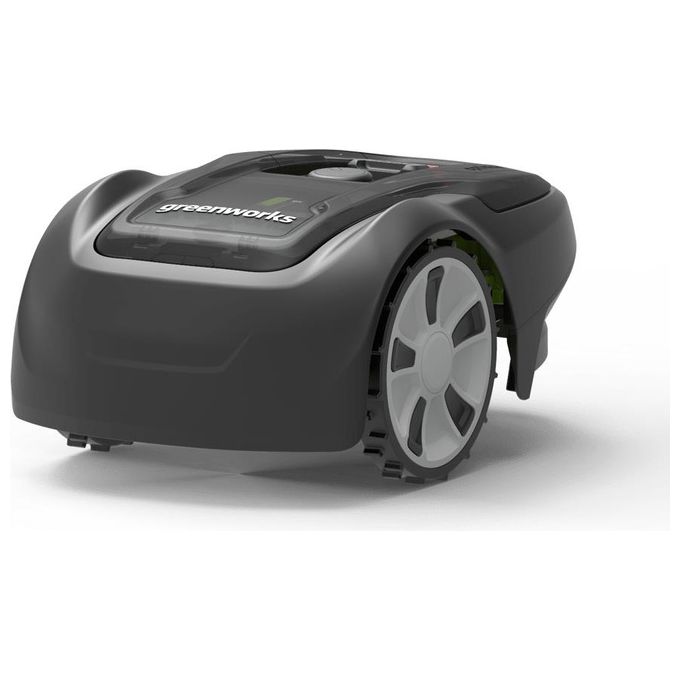 Greenworks GR2513107 Optimow 7 Robot Rasaerba a Batteria 750 m² 17 cm taglio 60 dB IPX5 colore Nero Verde