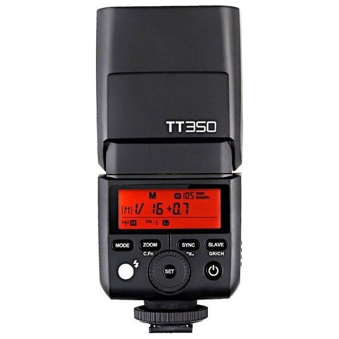 Godox TT350O Flash TTL per Olympus-Panasonic Numero Guida 36 Zoom 24-105 mm Wireless 2.4 GHz HSS 1-8000s colore Nero