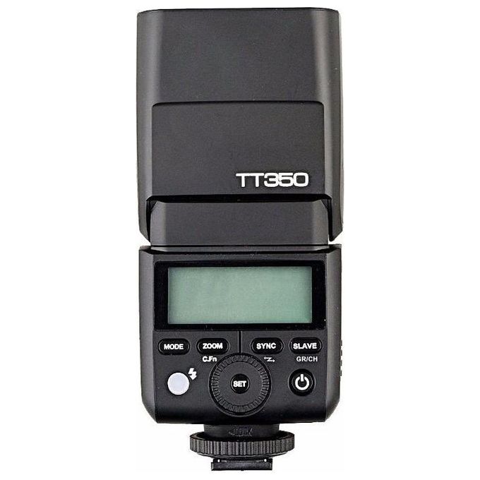 Godox TT350O Flash TTL per Olympus-Panasonic Numero Guida 36 Zoom 24-105 mm Wireless 2.4 GHz HSS 1-8000s colore Nero