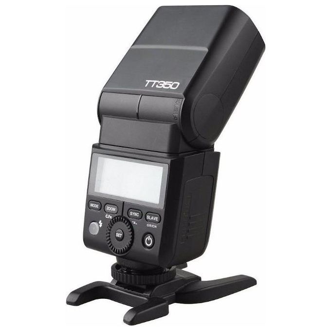 Godox TT350O Flash TTL per Olympus-Panasonic Numero Guida 36 Zoom 24-105 mm Wireless 2.4 GHz HSS 1-8000s colore Nero