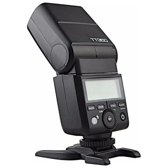 Godox TT350O Flash TTL per Olympus-Panasonic Numero Guida 36 Zoom 24-105 mm Wireless 2.4 GHz HSS 1-8000s colore Nero
