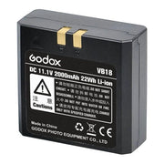 GODOX VB-18 Batteria al Litio per Flash Serie V850 V860 2000 mAh 11.1 V colore Nero