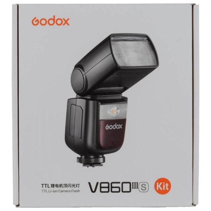 GODOX D195081 V860III Flash TTL con Batteria LiIon HSS fino a 1-8000s Sistema Wireless 2.4G colore Nero