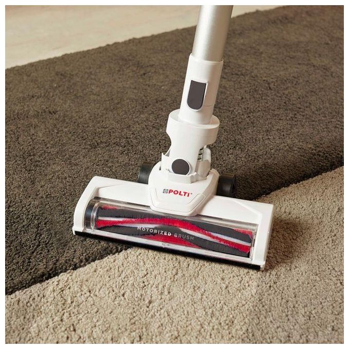 Polti PBEU0117 Forzaspira Slim Aspirapolvere Scopa Elettrica Ciclonica 2 in 1 Senza Sacchetto 0,5 L autonomia 40 min colore Bianco
