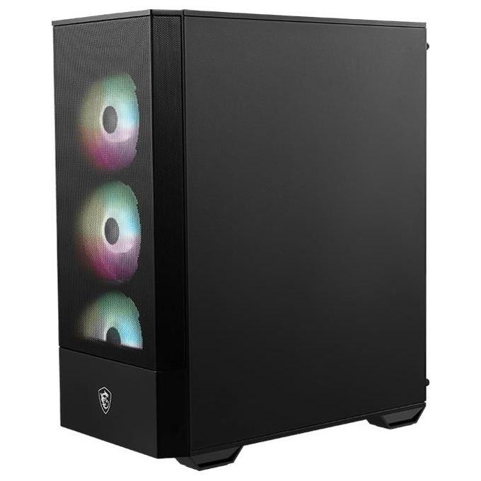 MSI 306-7G16X23-809 MAG FORGE 112R Case Midi Tower ATX 4 Ventole ARGB Vetro Temperato colore Nero
