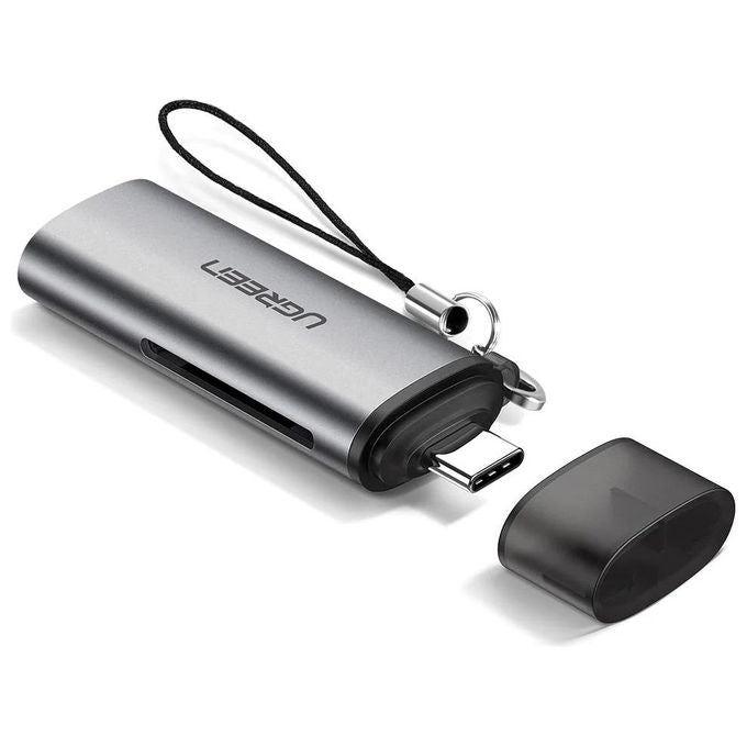 Ugreen Lettore di Schede Usb 3.2 Gen 1 Type-C Grigio
