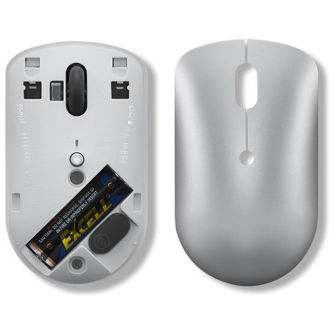 Lenovo 540 Mouse Wireless Compatto con Ricevitore Usb-C Grigio