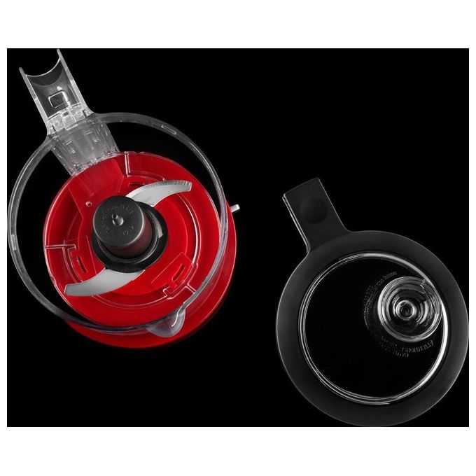 KitchenAid 859711600570 Tritatutto senza fili Capacita' 1,18 L 2 velocita' Lama in acciaio inox colore Rosso