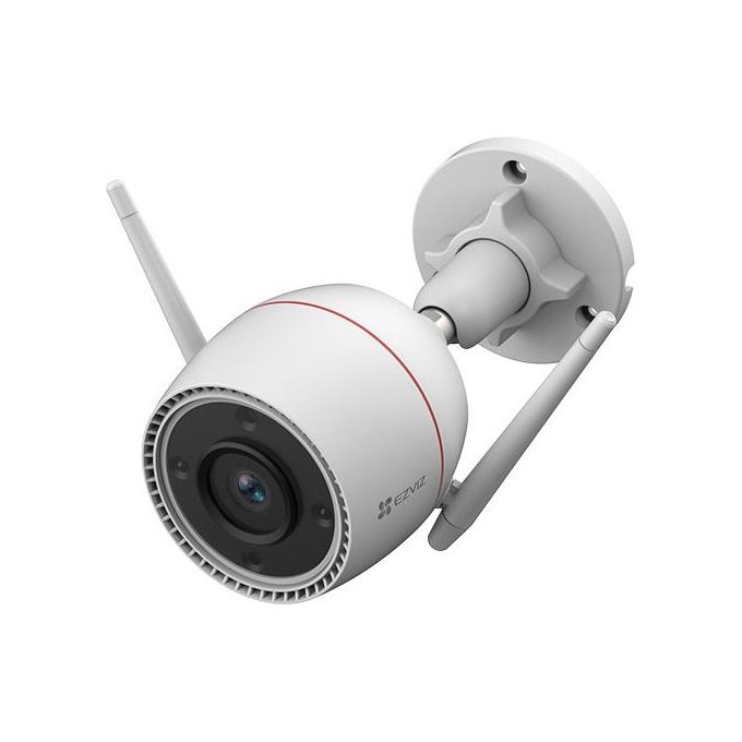 Ezviz CS-H3C-R100-1K3WKFL H3C Telecamera IP da Esterno 2K 3MP Wi-Fi Visione Notturna a Colori 30m Active Defense IP67 colore Bianco
