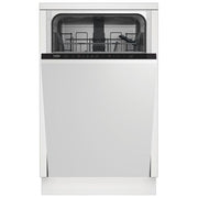 Beko DIS35020 Lavastoviglie da Incasso 10 coperti Classe E 49 dB Mezzo Carico 5 Programmi (81.8x44.8x55 cm) colore Bianco