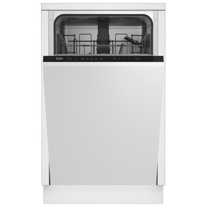 Beko DIS35020 Lavastoviglie da Incasso 10 coperti Classe E 49 dB Mezzo Carico 5 Programmi (81.8x44.8x55 cm) colore Bianco