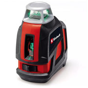 Einhell 2270119 TE-LL 360 G Livella lineare Laser verde 40 m Autolivellamento ±4° Precisione 0,5 mm-m colore Nero Rosso