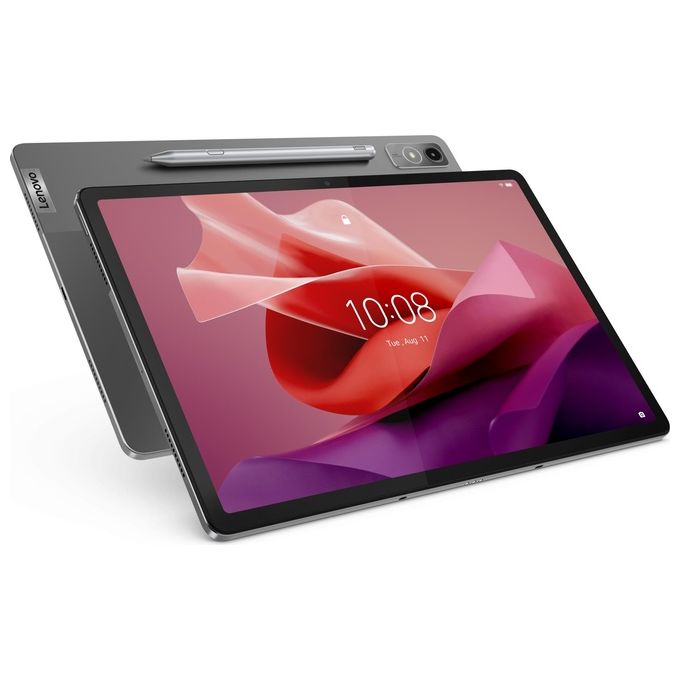 Lenovo ZACH0204SE Tab P12 Tablet Android 12.7'' Display 3K 8 GB RAM 256 GB WiFi 6 MediaTek Dimensity 7050 Pennino incluso colore Grigio