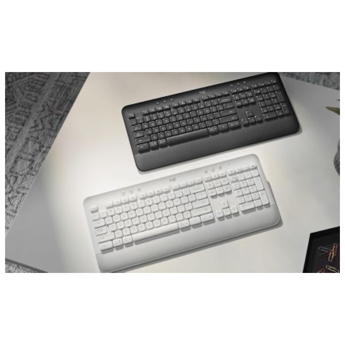 Logitech 920-010915 Signature K650 Tastiera Wireless Full-size QWERTY Italiano Poggiapolsi Bluetooth Logi Bolt colore Grafite