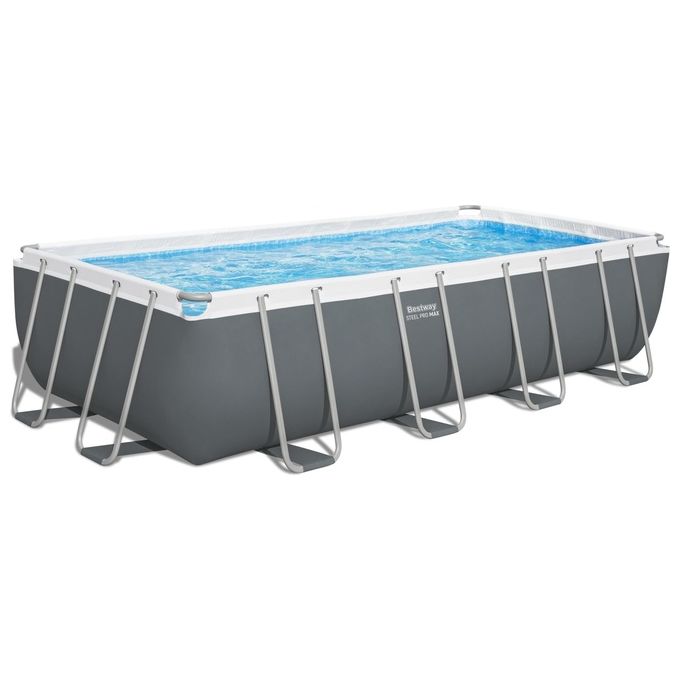 Bestway 56466 Piscina Steel Rettangolare Filtro J3 549x274x122 cm